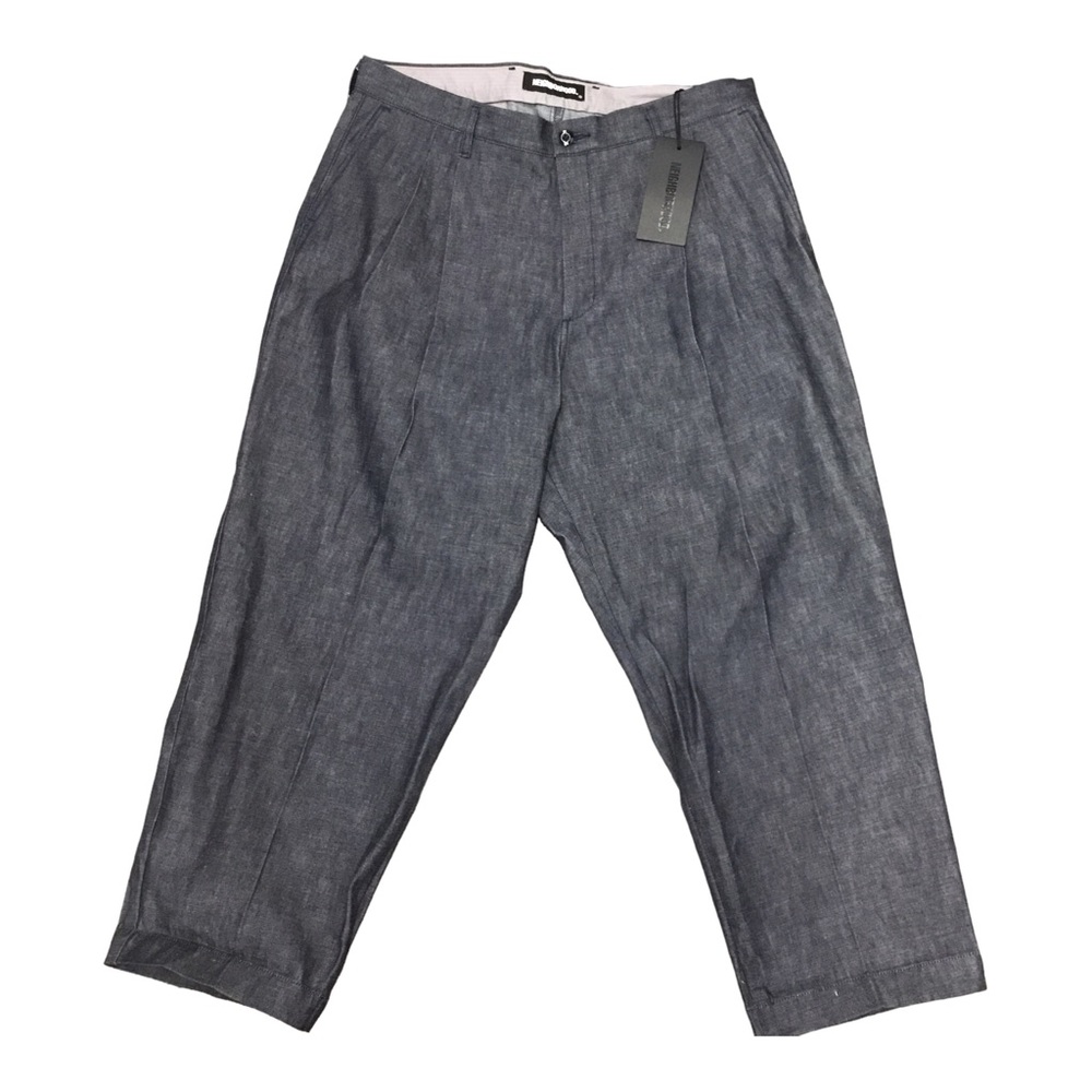 NEIGHBORHOOD JAPANESE SELVEDGE MEN TWO TUCK-D BAGGY FIT SIZE XL STREETWEAR